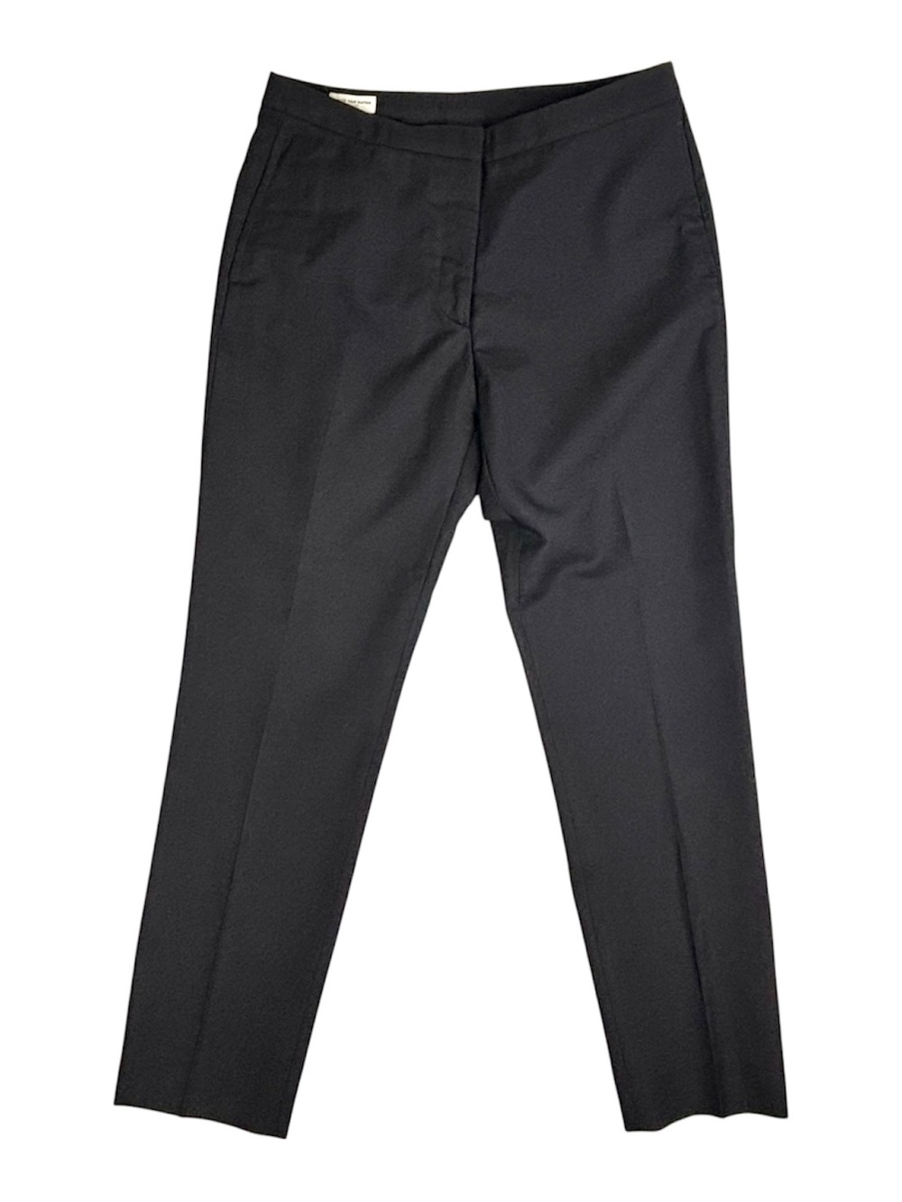 Dries Van Noten Pants Womens 36 US 4 Black 100% Wool Trousers Office Business